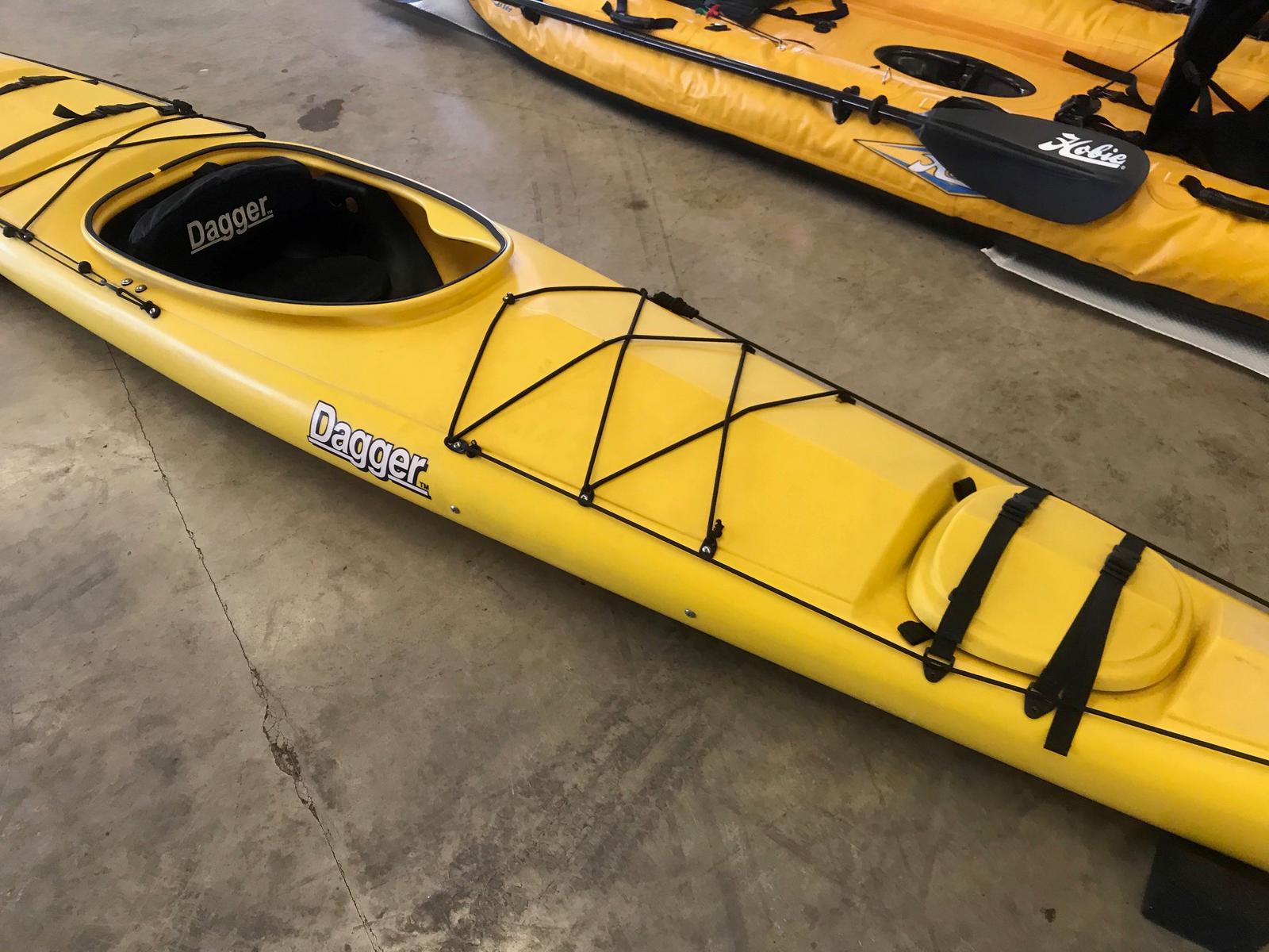 Dagger 16' Seeker Touring Kayak with Rudder for sale in Ephrata, PA. Lancaster County Marine